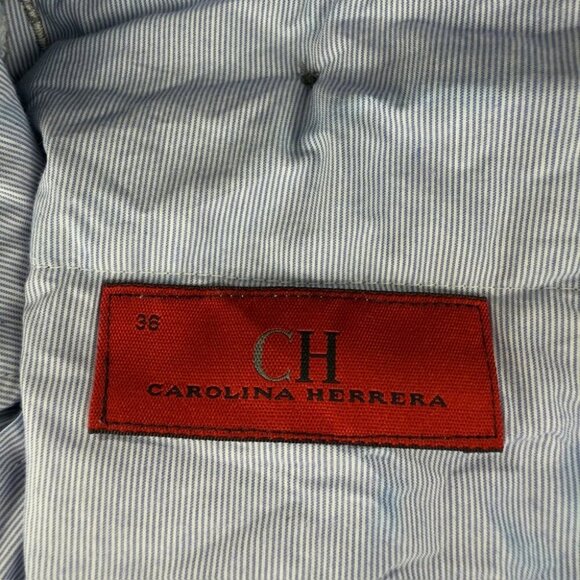 Carolina Herrera Wool Grey Dress Pants Women's Size 8 US / 36 EU - Picture 6 of 12